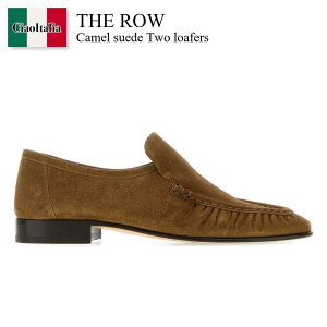 �y���ʌ���E�݌Ɍ���E�����ҏ����I�z �U�E���E / The Row Camel Suede Two Loafers / F1923 L805 / F1923 L805 CIG / F1923L805 / F1923L805 CIG / F1923L805CIG / ���[�t�@�[�E�I�b�N�X�t�H�[�h