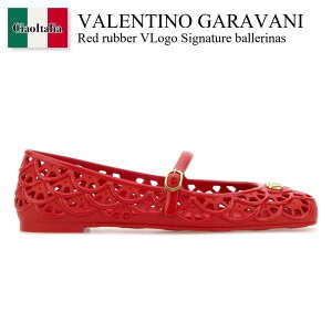 �y���ʌ���E�݌Ɍ���E�����ҏ����I�z �o�����`�m / Valentino Garavani Red Rubber Vlogo Signature Ballerinas / 9W2S0PV9RMC / 9W2S0PV9RMC RDU / 9W2S0PV9RMCRDU / �o���G�V���[�Y