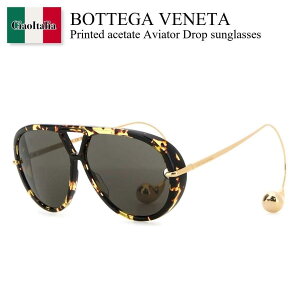 �y���ʌ���E�݌Ɍ���E�����ҏ����I�z �{�b�e�K�E���F�l�^ / Bottega Veneta Printed Acetate Aviator Drop Sunglasses / 769205 V2Q30 / 769205 V2Q30 1317 / 769205V2Q30 / 769205V2Q30 1317 / 769205V2Q301317 / �T���O���X