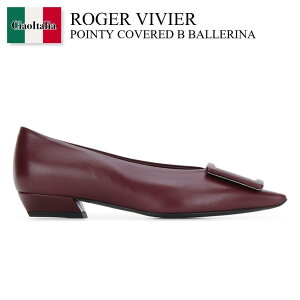 �y���ʌ���E�݌Ɍ���E�����ҏ����I�z ���W�F�E���B���B�G / Roger Vivier Pointy Covered B Ballerina / RVW8244550091T / RVW8244550091T R805 / RVW8244550091TR805 / �o���G�V���[�Y