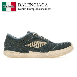 �y���ʌ���E�݌Ɍ���E�����ҏ����I�z �o�����V�A�K / Balenciaga Denim Hamptons Sneakers / 841765 WHPDN / 841765 WHPDN 4090 / 841765WHPDN / 841765WHPDN 4090 / 841765WHPDN4090 / �X�j�[�J�[