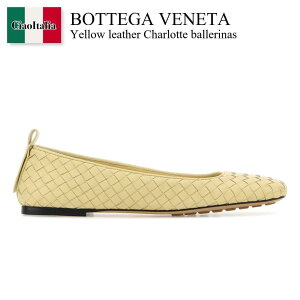 �y���ʌ���E�݌Ɍ���E�����ҏ����I�z �{�b�e�K�E���F�l�^ / Bottega Veneta Yellow Leather Charlotte Ballerinas / 868206 V2ED0 / 868206 V2ED0 7243 / 868206V2ED0 / 868206V2ED0 7243 / 868206V2ED07243 / �o���G�V���[�Y