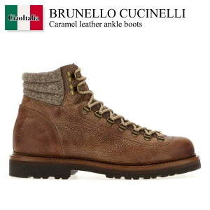 �y���ʌ���E�݌Ɍ���E�����ҏ����I�z �u���l���N�`�l�� / Brunello Cucinelli Caramel Leather Ankle Boots / MZURCCS890 / MZURCCS890 CUX81 / MZURCCS890CUX81 / �u�[�c