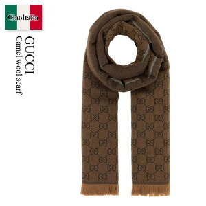 �y���ʌ���E�݌Ɍ���E�����ҏ����I�z �O�b�` / Gucci Camel Wool Scarf / 853177 4G200 / 853177 4G200 2578 / 8531774G200 / 8531774G200 2578 / 8531774G2002578 / �}�t���[