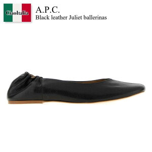 �y���ʌ���E�݌Ɍ���E�����ҏ����I�z A.P.C. / A.P.C. Black Leather Juliet Ballerinas / PXCBH F53338 / PXCBH F53338 LZZ / PXCBHF53338 / PXCBHF53338 LZZ / PXCBHF53338LZZ / �o���G�V���[�Y