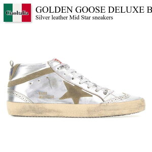 �y���ʌ���E�݌Ɍ���E�����ҏ����I�z �S�[���f���O�[�X / Golden Goose Deluxe Brand Silver Leather Mid Star Sneakers / GWF00122F002794 / GWF00122F002794 70216 / GWF00122F00279470216 / �X�j�[�J�[