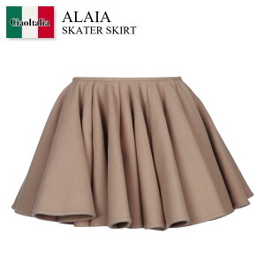 �y���ʌ���E�݌Ɍ���E�����ҏ����I�z �A�Y�f�B���A���C�A / Alaia Skater Skirt / AA9J2302W027A / AA9J2302W027A 143 / AA9J2302W027A143 / �~�j�X�J�[�g