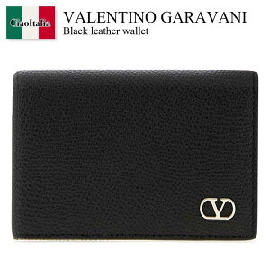 �y���ʌ���E�݌Ɍ���E�����ҏ����I�z �o�����`�m / Valentino Garavani Black Leather Wallet / 9Y2P0AS8UAG / 9Y2P0AS8UAG 0NO / 9Y2P0AS8UAG0NO / �܂肽���ݍ��z
