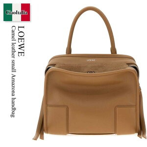 �y���ʌ���E�݌Ɍ���E�����ҏ����I�z ���G�x / ���΂� / �J�o�� / Loewe Camel Leather Small Amazona Handbag / A039AS0X01 / A039AS0X01 MOCHA / A039AS0X01MOCHA / �n���h�o�b�O