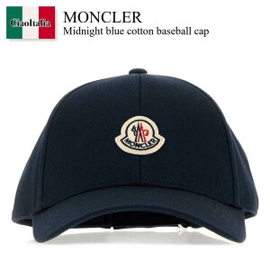 �y���ʌ���E�݌Ɍ���E�����ҏ����I�z �����N���[�� / Moncler Midnight Blue Cotton Baseball Cap / L20913 778 / L20913 B0003704863 778 / L20913B0003704863 / L20913B0003704863 778 / L20913B0003704863778 / �L���b�v