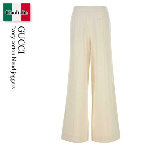 �y���ʌ���E�݌Ɍ���E�����ҏ����I�z �O�b�` / Gucci Ivory Cotton Blend Joggers / 872661 XJHYI / 872661 XJHYI 9000 / 872661XJHYI / 872661XJHYI 9000 / 872661XJHYI9000 / �t�B�b�g�l�X�{�g���X