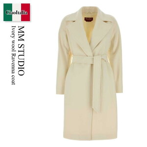 �y���ʌ���E�݌Ɍ���E�����ҏ����I�z �}�b�N�X�}�[�� / Mm Studio Ivory Wool Ravenna Coat / 262601 001 / 262601 6081600 001 / 2626016081600 / 2626016081600 001 / 2626016081600001 / �R�[�g