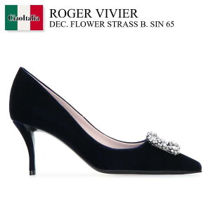 �y���ʌ���E�݌Ɍ���E�����ҏ����I�z ���W�F�E���B���B�G / Roger Vivier Dec. Flower Strass B. Sin 65 / RVW41417620CFE / RVW41417620CFE 9998 / RVW41417620CFE9998 / �p���v�X