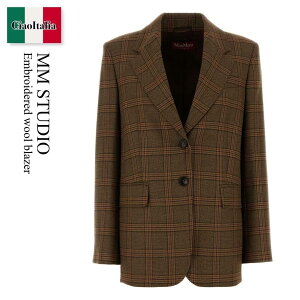 �y���ʌ���E�݌Ɍ���E�����ҏ����I�z �}�b�N�X�}�[�� / Mm Studio Embroidered Wool Blazer / 262604 002 / 262604 6041600 002 / 2626046041600 / 2626046041600 002 / 2626046041600002 / �W���P�b�g