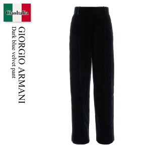 �y���ʌ���E�݌Ɍ���E�����ҏ����I�z �W�����W�I �A���}�[�j / Giorgio Armani Dark Blue Velvet Pant / GW00381 1TE10831 / GW00381 1TE10831 UB115 / GW003811TE10831 / GW003811TE10831 UB115 / GW003811TE10831UB115 / �p���c