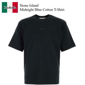 �y���ʌ���E�݌Ɍ���E�����ҏ����I�z �X�g�[���A�C�����h / Stone Island Midnight Blue Cotton T-Shirt / L2S152100001S0E19 / L2S152100001S0E19 V0020 / L2S152100001S0E19V0020 / T�V���c�E�J�b�g�\�[