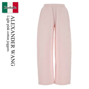 �y���ʌ���E�݌Ɍ���E�����ҏ����I�z �A���L�T���_�[���� / Alexander Wang Light Pink Cotton Joggers / 1CC4264065 / 1CC4264065 680B / 1CC4264065680B / �t�B�b�g�l�X�{�g���X