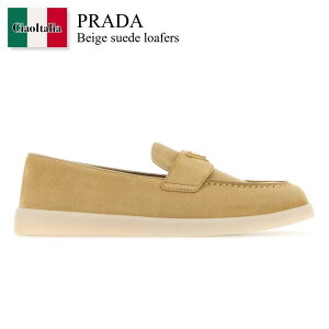 �y���ʌ���E�݌Ɍ���E�����ҏ����I�z �v���_ / Prada Beige Suede Loafers / 1D222N F0379 / 1D222N F0253LOL F0379 / 1D222NF0253LOL / 1D222NF0253LOL F0379 / 1D222NF0253LOLF0379 / ���[�t�@�[�E�I�b�N�X�t�H�[�h
