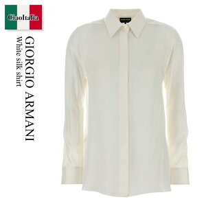 �y���ʌ���E�݌Ɍ���E�����ҏ����I�z �W�����W�I �A���}�[�j / Giorgio Armani White Silk Shirt / 8CHCCZ0 3TZ136 / 8CHCCZ0 3TZ136 U1SS / 8CHCCZ03TZ136 / 8CHCCZ03TZ136 U1SS / 8CHCCZ03TZ136U1SS / �u���E�X�E�V���c