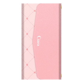 GRATINAKYV48ケース カード収納 ミラー ストラップ付き レザー 三つ折り 手帳型ケース ハートキルティング