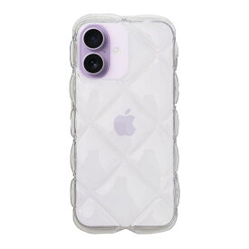iPhoneケース キルティング TPUクリアケース プティ