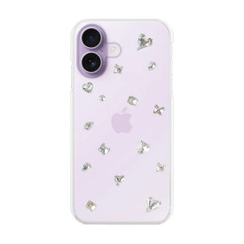 iPhoneケース ビジューTPUクリア プティ