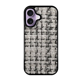iPhoneケース ツイードレザー TPU プティ