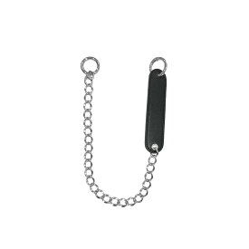 ショートストラップ ストラップ バンドレザーチェーンショートストラップ