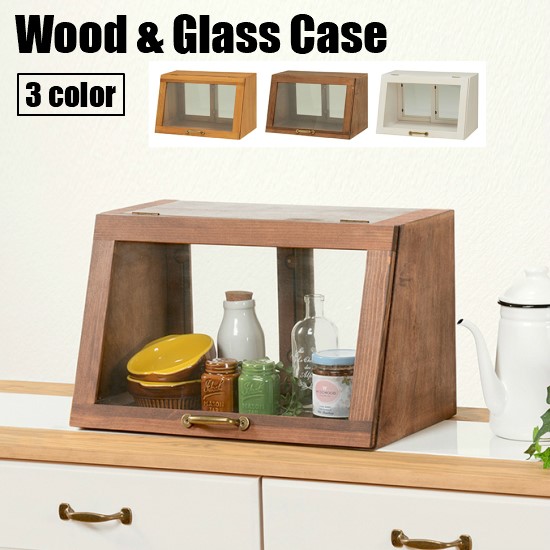 木製 ガラス ケース - 食器棚・キッチンボードの人気商品・通販・価格 