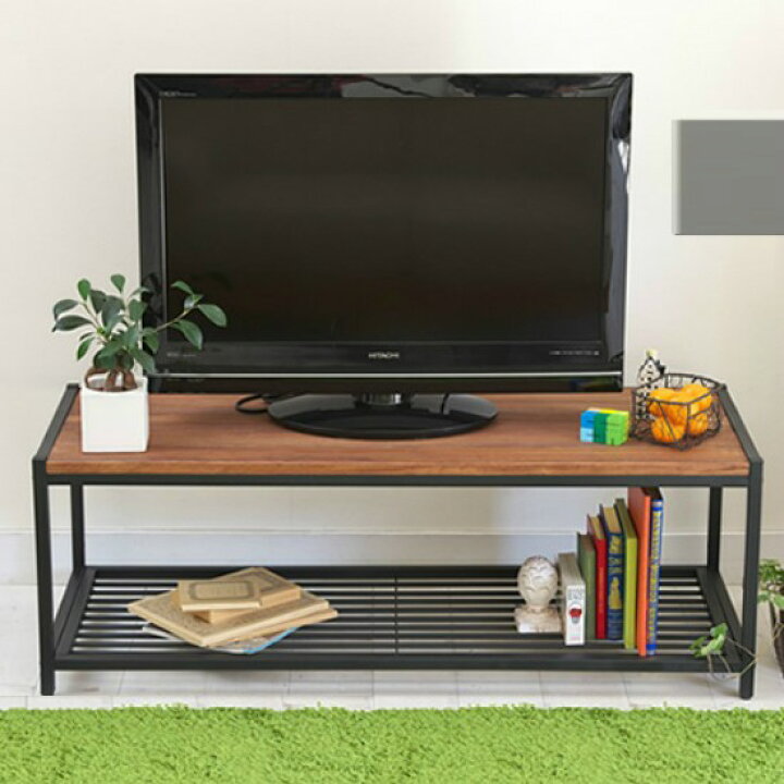 楽天市場】【送料無料】 天然木×アイアン テレビボード 113cm 天然木 