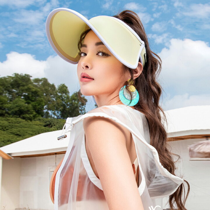 楽天市場 サンバイザー レディース 送料無料 Uv ゴルフ Sunvisor Uv帽子 熱中症対策 自転車 脱着可能 Uvカット フィットネス 帽子 日よけ 帽子 Uvカット 紫外線防止 日焼け防止 つば広 Uvケア 遮光 紫外線カット 農作業 畑 農家 ガーデニング 人気 Cici Bella