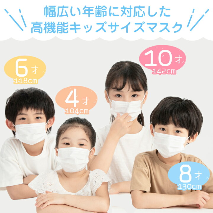 楽天市場】【高評価☆不織布マスク】マスク 子供用 小さめ 700枚 大 