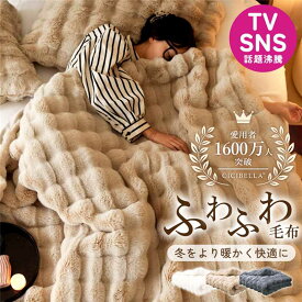 【TV・SNSで話題】CICIBELLA 毛布 ふわふわ毛布 両面ボア ブランケット 毛布 ふわふわ 厚手 シングル セミダブル ダブル ハーフ クッションカバー 毛布 ひざ掛け もうふ おしゃれ 2枚合わせ 暖かい 厚手