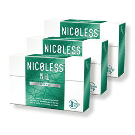 NICOLESS NiL ニコレス ニル 3箱 イルマ対応 IQOS アイコス タバコ ニコチン タール ゼロ グロー ニコチン0 加熱式タバコ アイコス 禁煙グッズ ニコチン0 イルマ ニコレス テリア 電子タバコ ノンニコチン ニコチンフリー アイコスイルマ