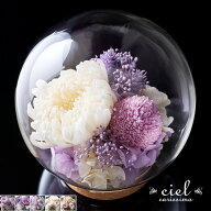 仏花 お悔やみ プリザーブドフラワー 【永愛】ガラスドーム 供花 仏壇用 お供え 法事 ペット 送料無料 命…