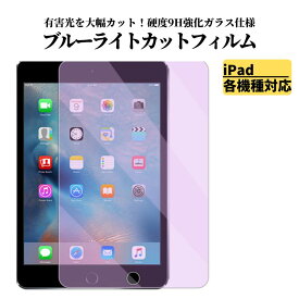 iPad ブルーライトカット ガラスフィルム フィルム 保護フィルム タブレット 10.9 第10世代 10.2 第9 第8 第7世代 iPad 9.7 第6 第5世代 iPad Air3 Air2 air Air 10.9 Air 5 Air 4 iPad Pro 11インチ 第4 第3 第2 第1世代 Pro10.5 iPad mini6 第6世代 mini 5 4 3 2 1 ガラス