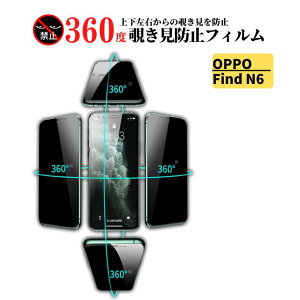 OPPO Find N6 360�x �`�����h�~ �����K���X �t�B���� �ی�t�B���� �K���X�t�B���� ���� �w��h�~ ��U�h�~ �S�ʕی� �d�x9H FindN6