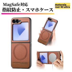 motorola razr 40 ultra �P�[�X MagSafe �w��h�~ �X�}�z�P�[�X �y�� �ϏՌ� ���g���[�� moto razr40 ultra XT2321-1 �u���E��