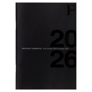 �L���N�g�E �蒠 2026�N 2025�N10���n�܂� FOBCOOP B6 �}���X���[ �� PBF75K26