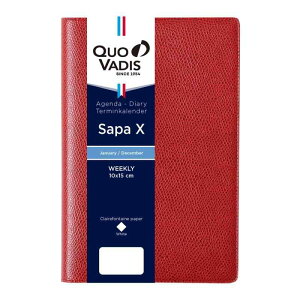 NIofBX y2026NŁz 蒠 _CA[wTpbNX/Apx(TԃZp[gE1n܂EA6ό^ 10×15cmE4\L)bh QUOVADIS qv98501rd