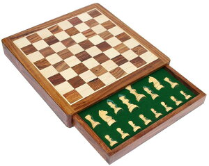StonKraft ؐ`FXՃQ[Zbg }Olbgt ܂肽ݎ30X30cm i12x12C`j ot - Magnetic Chess Board