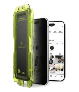 yRingkeziPhone Air EASY SLIDE PRIVACY TEMPERED GLASS FILM dx9H ʕی Sʕی tی یKX KX vCoV[ ACtHGA XN[veN^[ tB (tc[