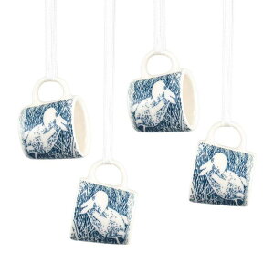 [ �A���r�A ] Arabia ���[�~�� �~�j�}�O �I�[�i�����g 4�Z�b�g 2020�N�~�G���f�� �X�m�[�u���U�[�h 1055337 / 6411801007763 Moomin Minimugs Snow blizzard [���s�A���i]