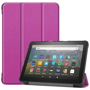 For Fire HD 8 2020 �P�[�X Fire HD 8Plus 2020�N���� ��10����p �J�o�[