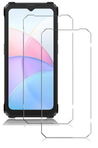 �y2���Z�b�g�zFor OUKITEL C59/C59 Pro/C60/C60 Pro �t�B���� �����K���X �ی�t�B����