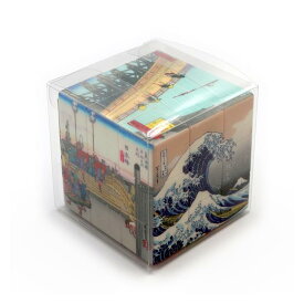 ワールドクラフト マジックキューブ 日本の正六面体パズル 浮世絵キューブ W6P-J1