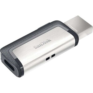 �y128GB�z SanDisk �T���f�B�X�N USB�������[ USB3.1�Ή� Type-C �� Type-A�f���A���R�l�N�^���� R:150MB/s �C�O���e�[�� SDDDC2-128G-G46