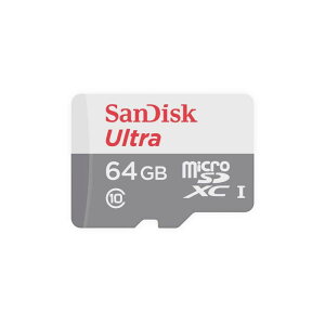 SanDisk Ultra 64GB 100MB/s UHS-I Class 10 microSDXC Card SDSQUNR-064G-GN3MN