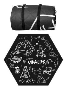 Vidalido ���W���[�V�[�g ���� �唻 �ӂ��ӂ� 5mm �h�� �s�N�j�b�N�}�b�g ������� �R���p�N�g �͂������H �ې�OK �R�� Ridgetent �I�v�V���� �{�̃��W���[�V�[�g
