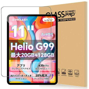For TECLAST ArtPad Air �t�B���� 11�C���` �^�u���b�g TECLAST ArtPad Air �Ή� �ی�t�B���� �����K���X �����x�^�b�` �����ߗ� �d�x9H �w��h�~ Greerass �C�A�h�~ �������� �ϏՌ� �\��t���ȒP
